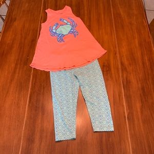 ✨Cute Summer Swing Tank & cropped leggings